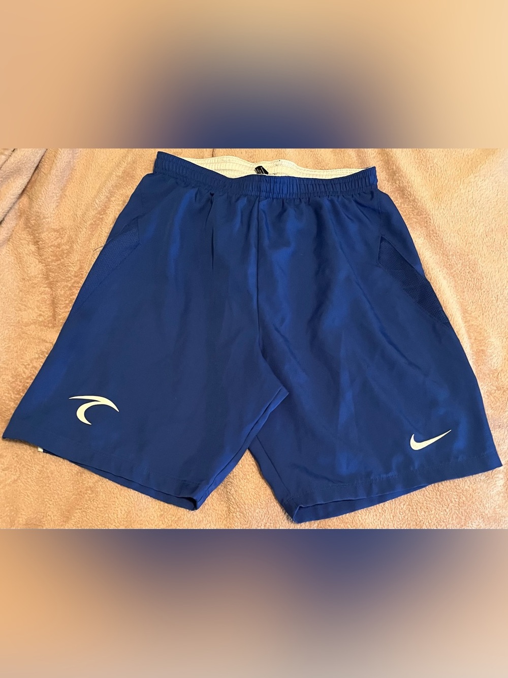 Nike Royal Blue Athletic Training Shorts